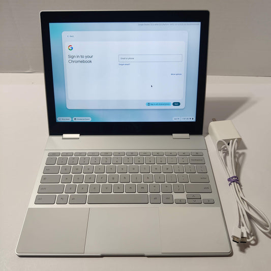 Google Pixelbook 12.3" Touchscreen Chromebook Core i7-7Y57 16GB 512GB SSD White & Silver, Used Excellent