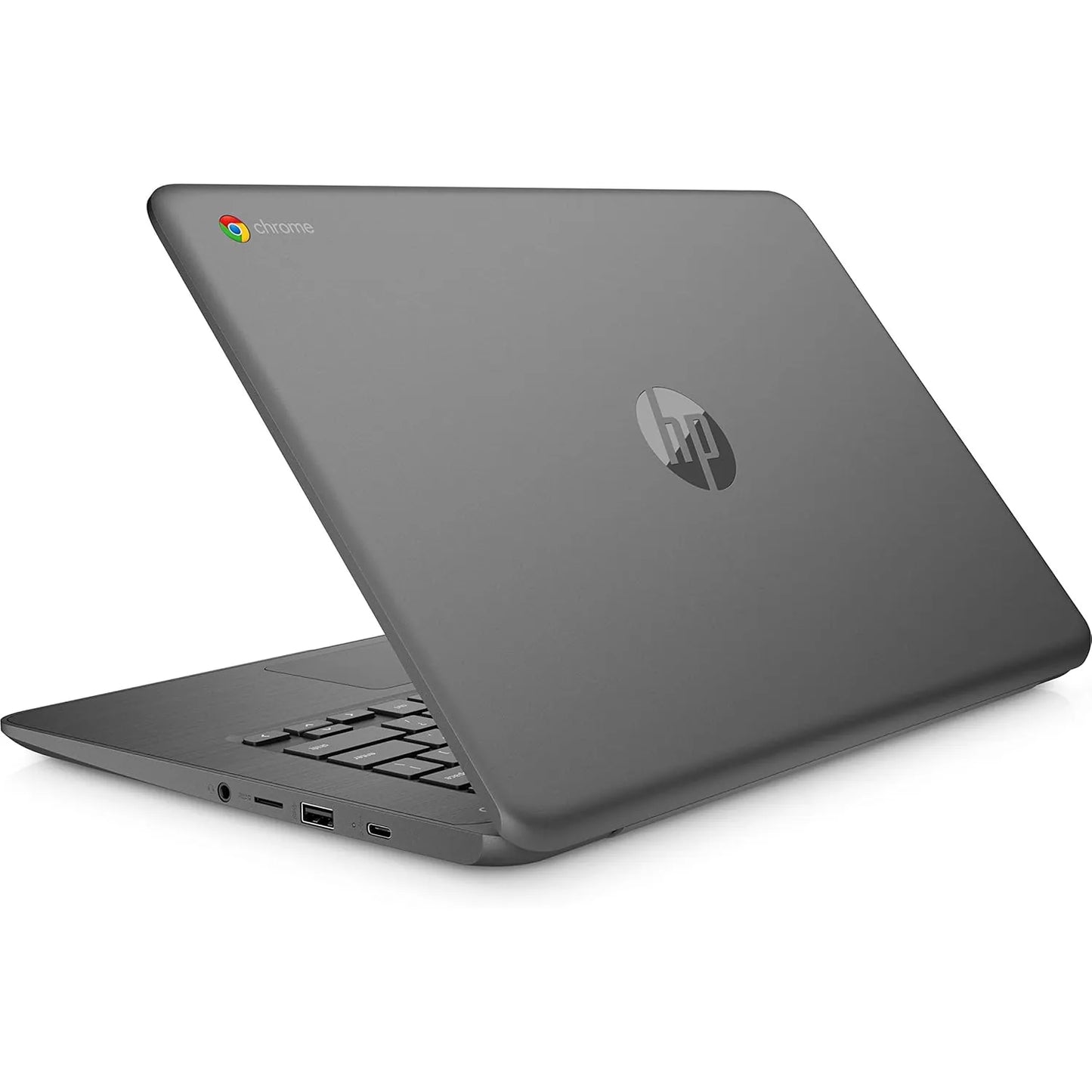 HP 14-ca 14" Touchscreen Chromebook Celeron N3350 4GB 64GB Chalkboard Gray