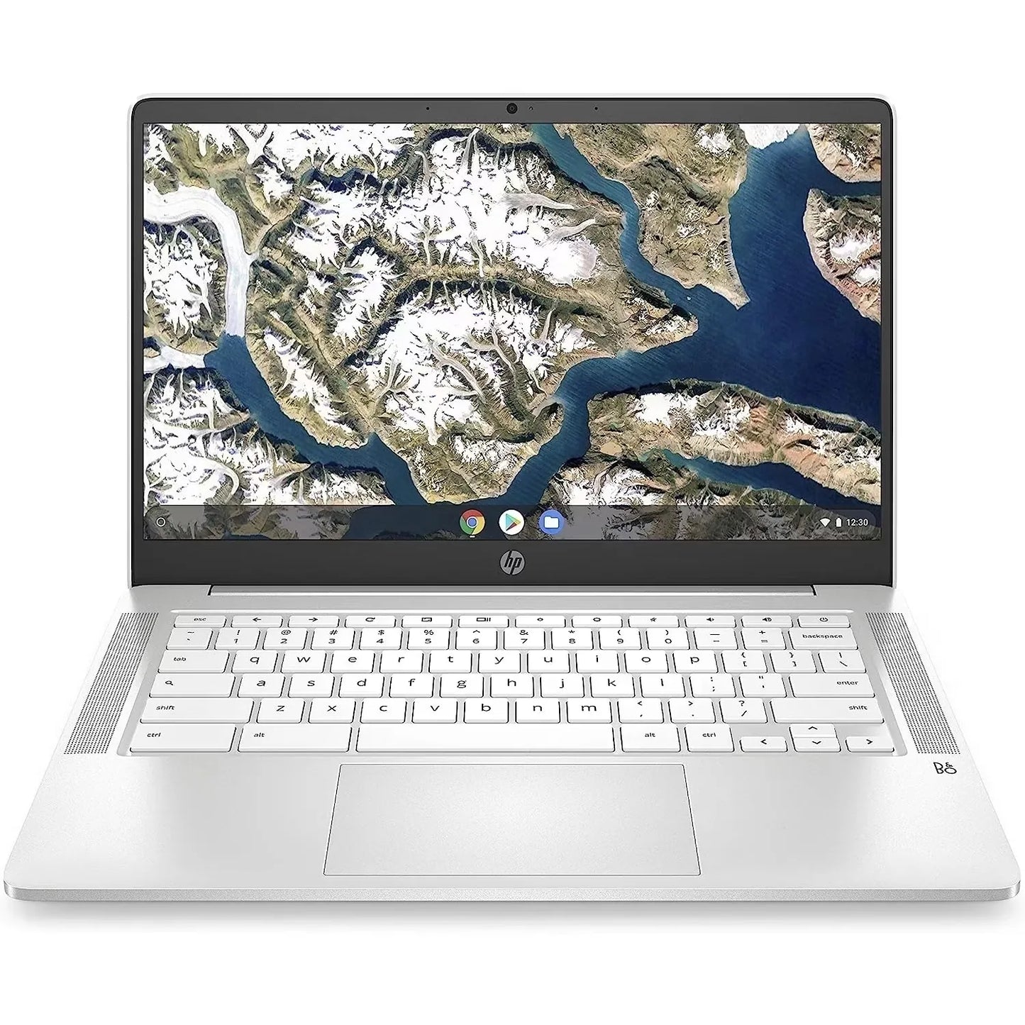 HP 14a-na 14" Chromebook N4000/N4020 4GB 32GB White / Silver