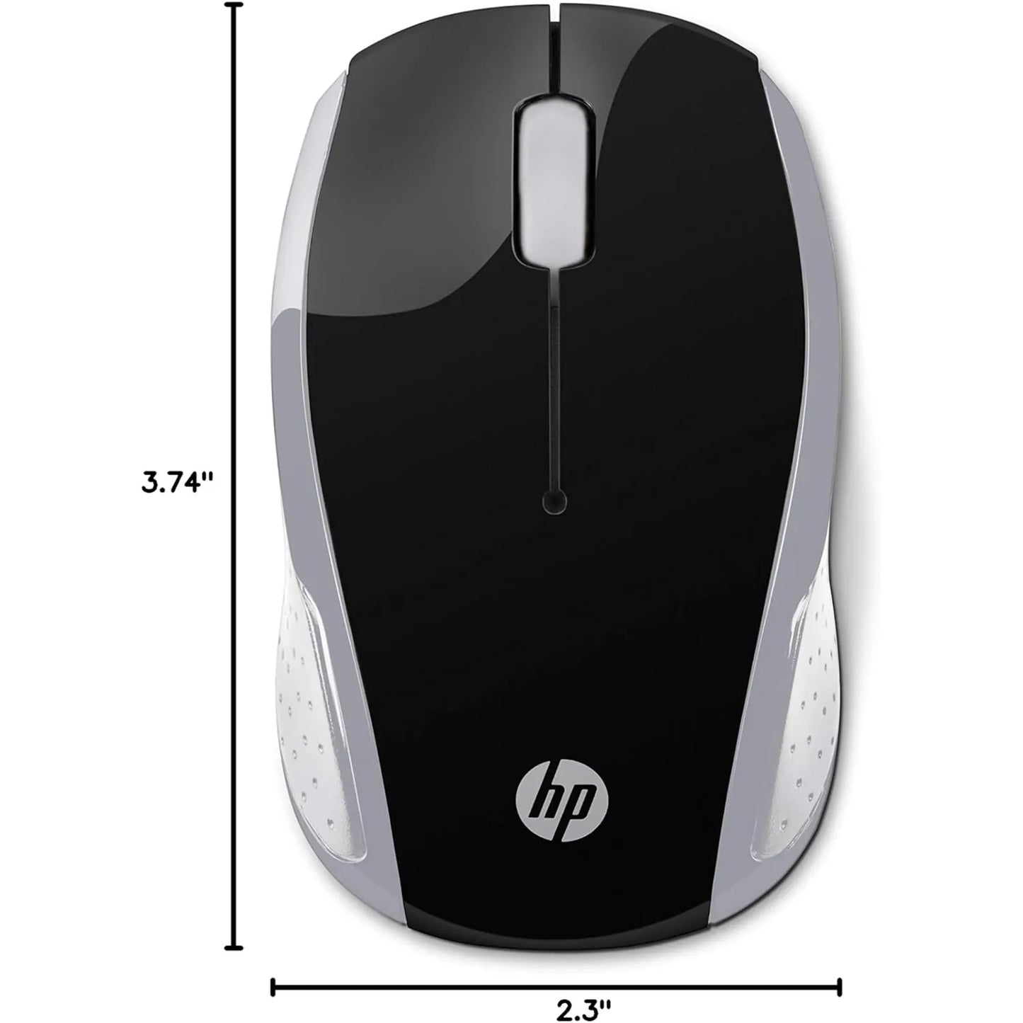 HP 200 Mouse Wireless Mouse Black/Silver New