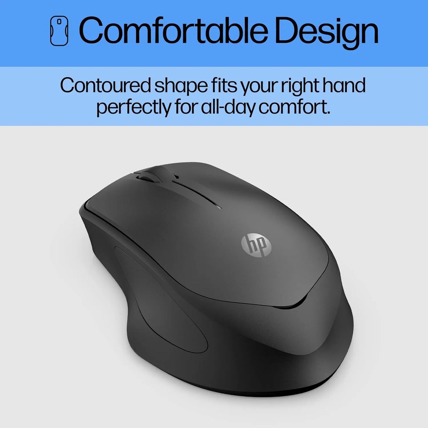 HP 280 Mouse Silent Wireless Mouse Black New