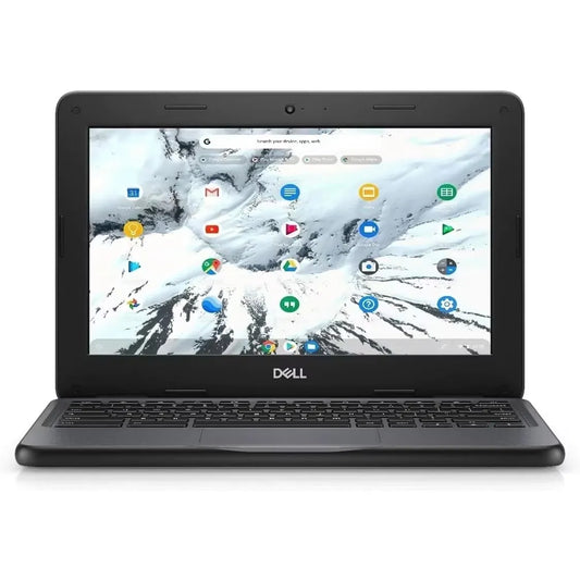 Dell 3100 11.6" Touchscreen Chromebook Celeron N4020 4GB 32GB Black