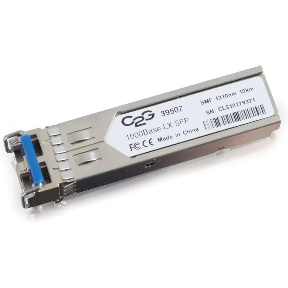 C2G 39507 GLC-LH-SM Cisco Compatible 1000Base-LX SMF SFP (mini-GBIC) Transceiver Module Silver