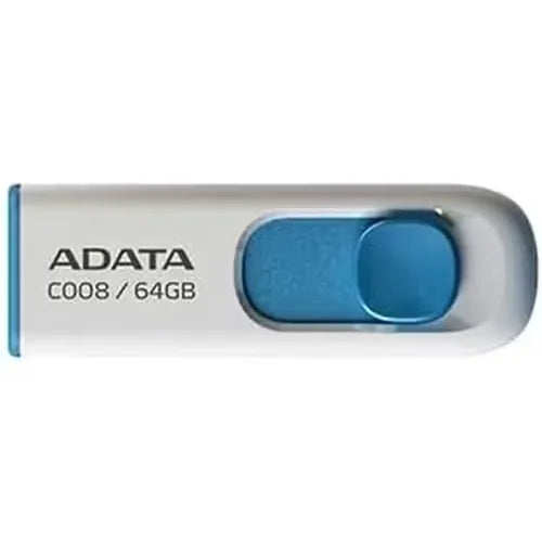 ADATA c008 64GB USB Flash Drive 64GB White