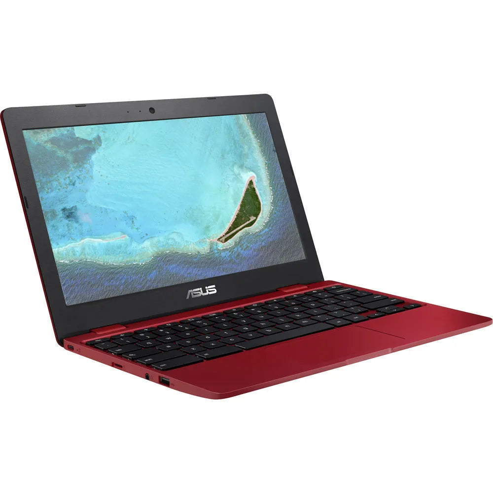 Asus C223 11.6" Chromebook Celeron N3350 4GB 32GB Red