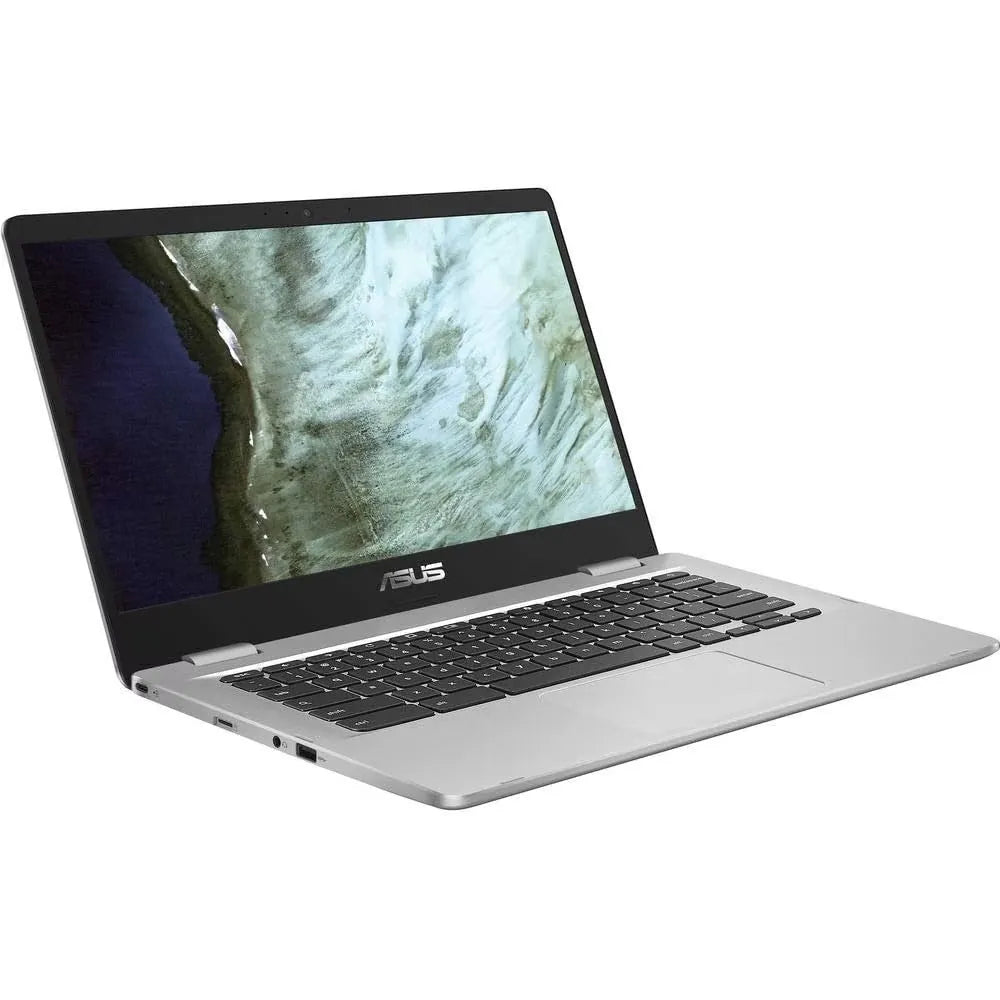 Asus C423 14" Chromebook Celeron N3350 4GB 32GB Silver