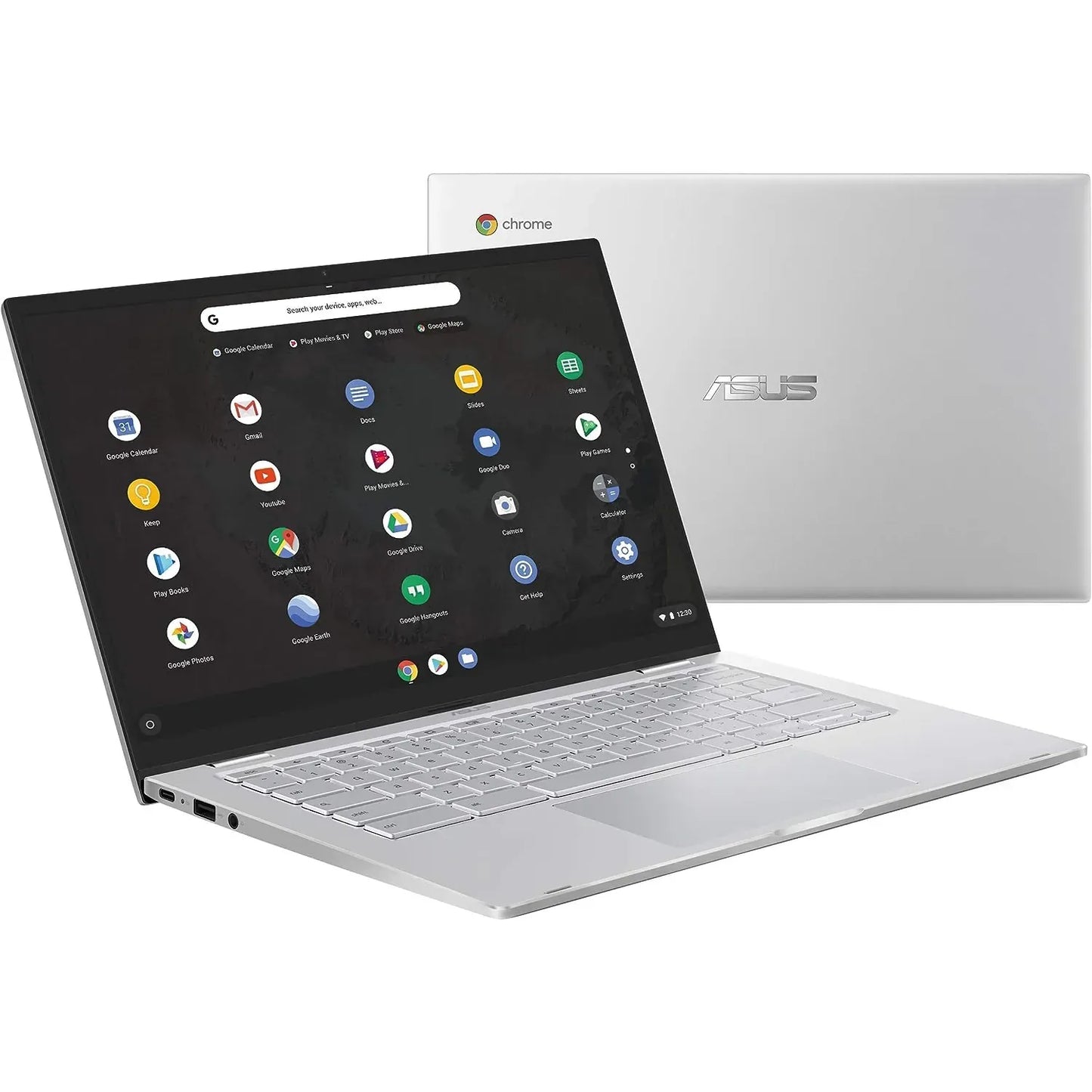 Asus C425 14" Chromebook Core m3-8100Y 8GB 64GB Silver