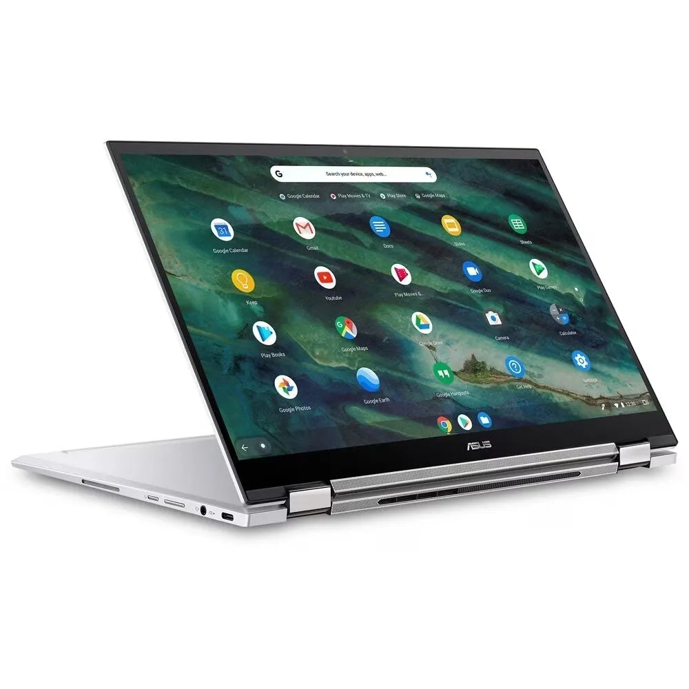 Asus C436 14" Touchscreen 2 in 1 Chromebook Core i5-10210u 16GB 512GB SSD White