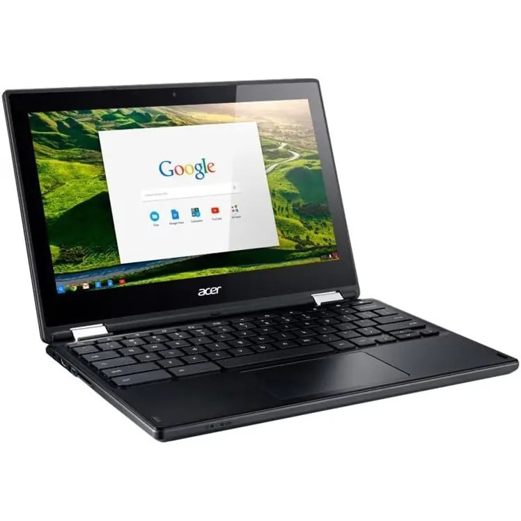 Acer C738T C44Z 11.6" Touchscreen 2 in 1 Chromebook Celeron N3160 4GB 32GB Black