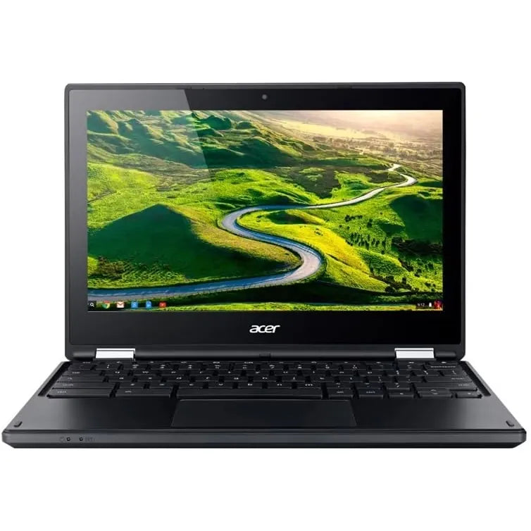 Acer C738T C44Z 11.6" Touchscreen 2 in 1 Chromebook Celeron N3160 4GB 32GB Black