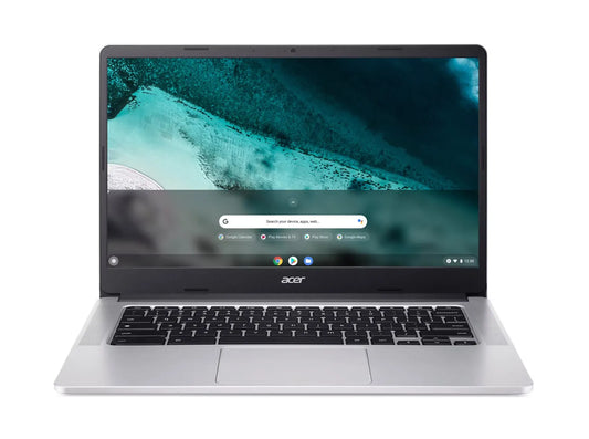 Acer CB314 3HT 14" Touchscreen Chromebook N4500 4GB 128GB Silver