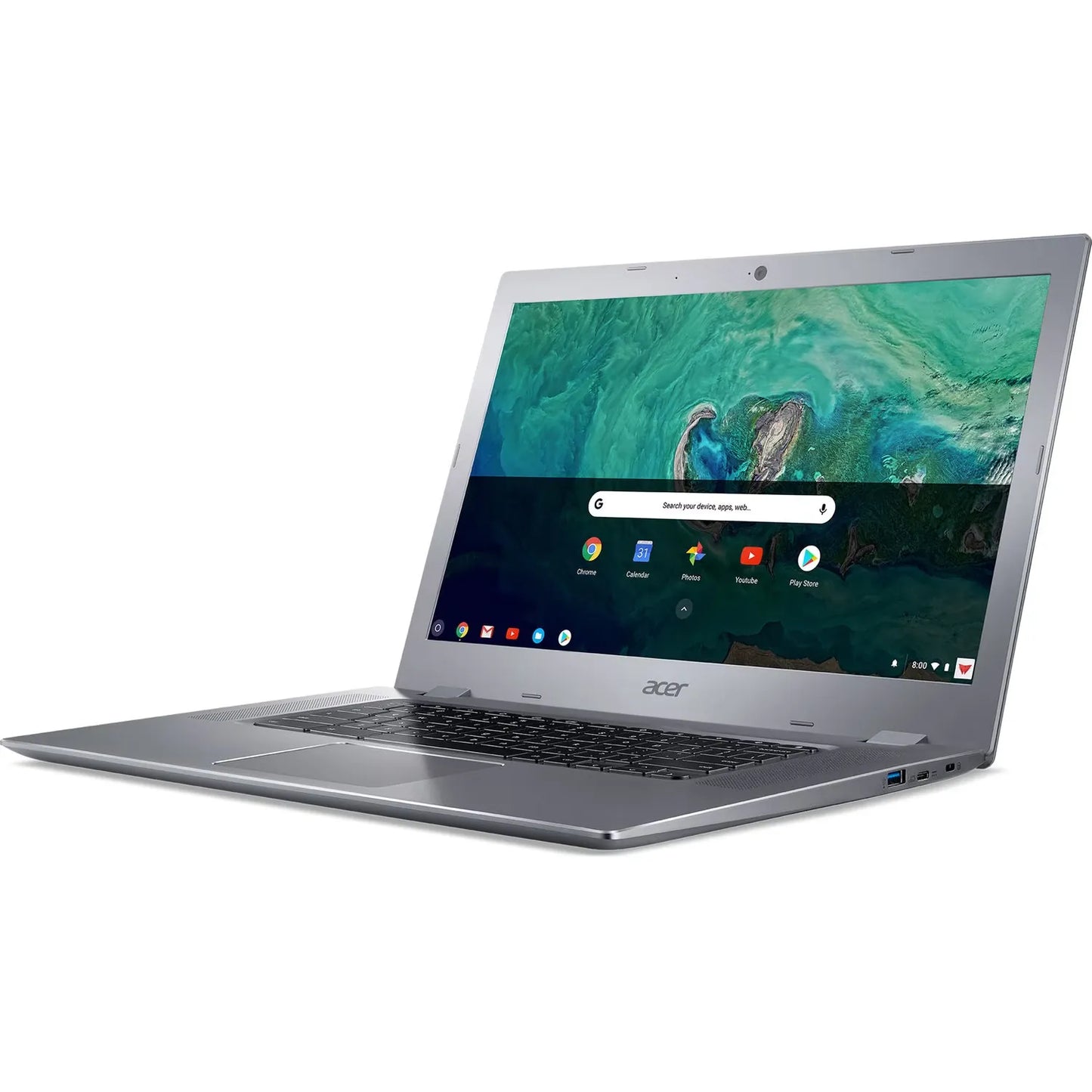 Acer CB315 1HT 15.6" Touchscreen Chromebook Celeron N3350 4GB 32GB Gray