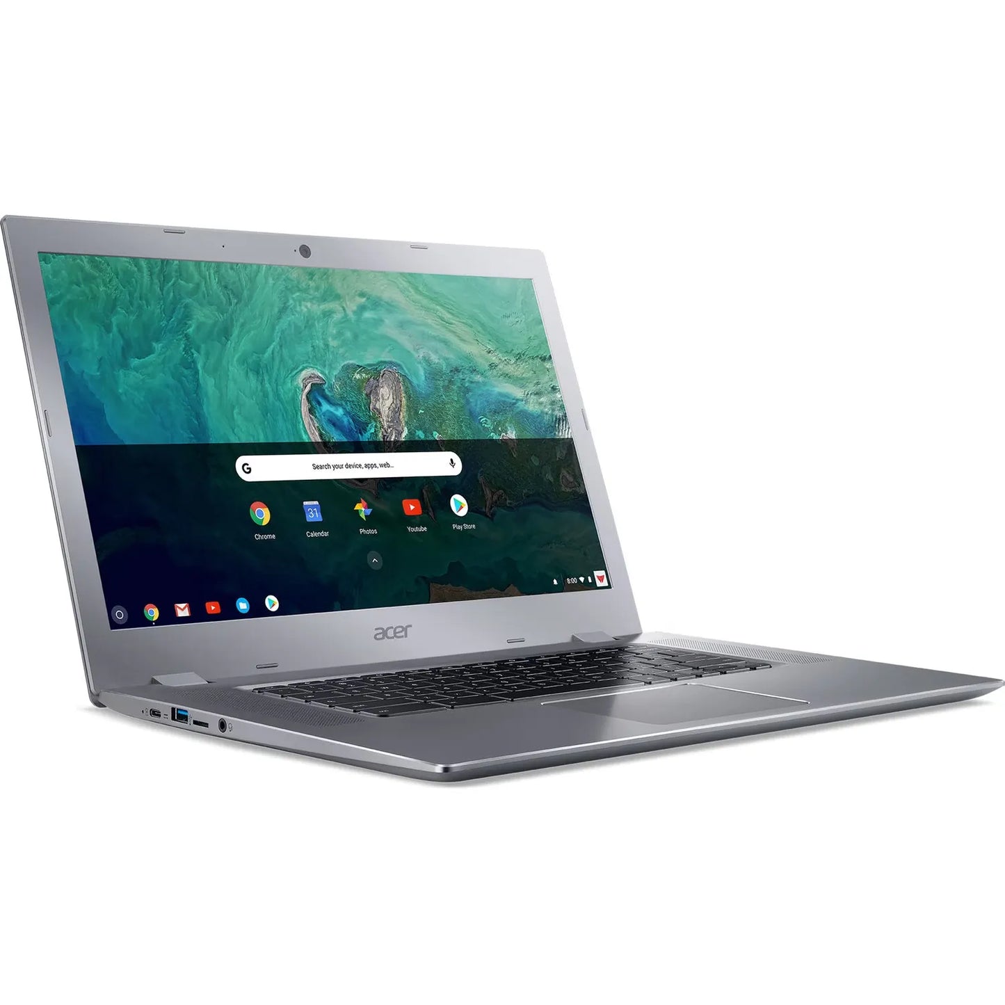 Acer CB315 1HT 15.6" Touchscreen Chromebook Celeron N3350 4GB 32GB Gray