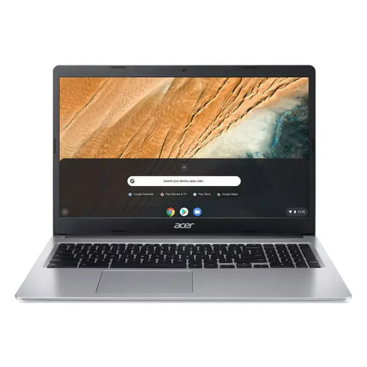 Acer CB315 3HT 15.6" Touchscreen Chromebook Celeron N4020 4GB 64GB Silver