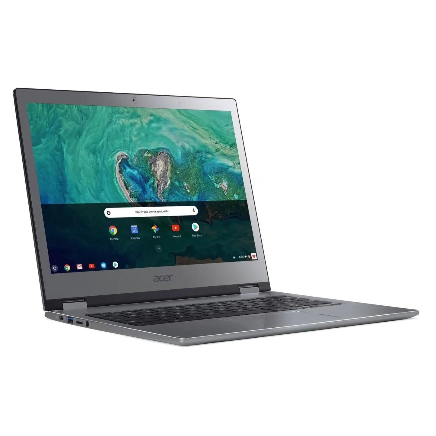 Acer CB713 1W 13.5" Chromebook Core i5-8250u 8GB 64GB Gray