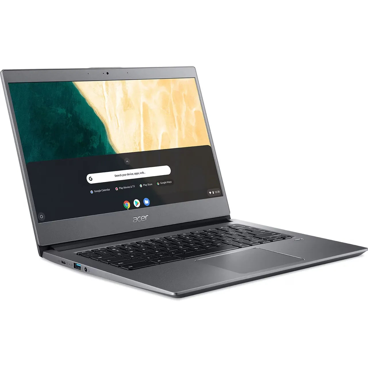 Acer CB714 1WT 14" Touchscreen Chromebook Core i5-8250u 8GB 64GB Gray