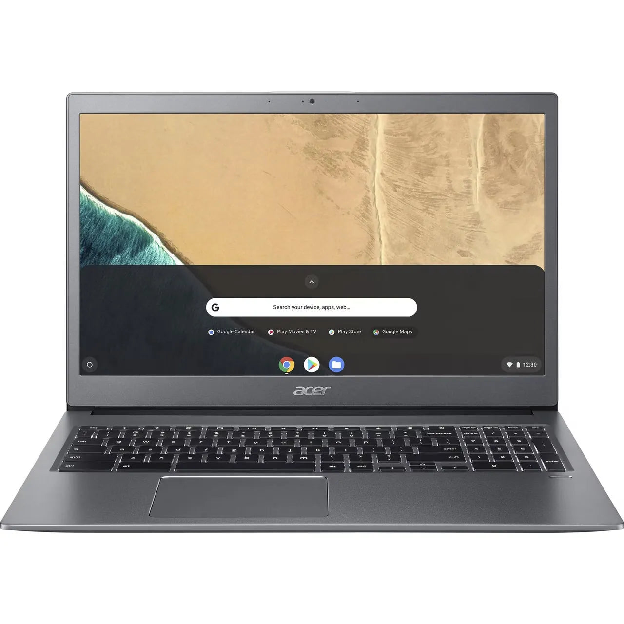 Acer CB715 1WT 15.6" Touchscreen Chromebook Core i3-8130U 4GB 128GB Gray