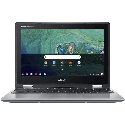 Acer CP311 1H 11.6" Touchscreen 2 in 1 Chromebook Celeron N3350 4GB 32GB Gray