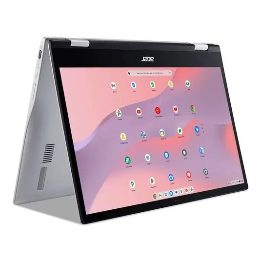 Acer CP513 1H 13.3" Touchscreen 2 in 1 Chromebook Qualcomm Snapdragon SC7180 4GB 64GB Silver