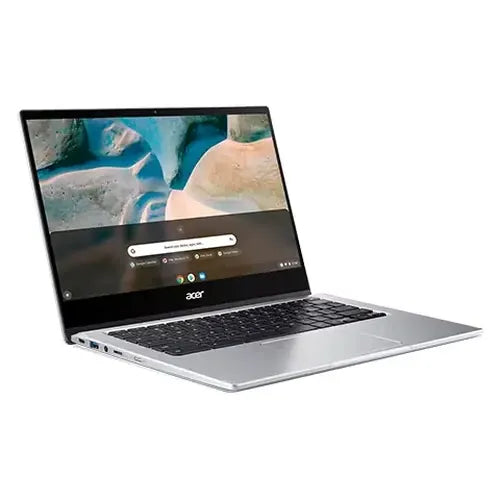 Acer Spin CP514 1H 14" Touchscreen 2 in 1 Chromebook Ryzen 3 3250c 4GB 64GB Pure Silver