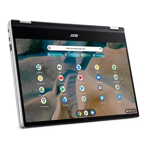 Acer Spin CP514 1H 14" Touchscreen 2 in 1 Chromebook Ryzen 3 3250c 4GB 64GB Pure Silver