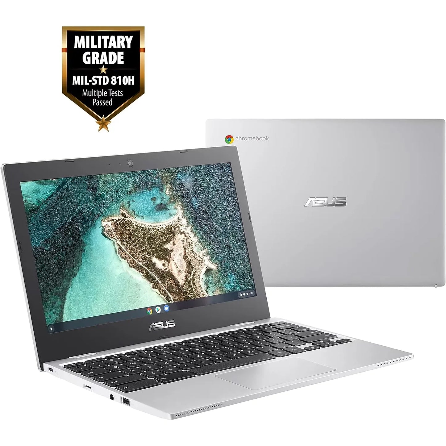 Asus CX1 11.6" Chromebook Celeron N3350 4GB 32GB Silver