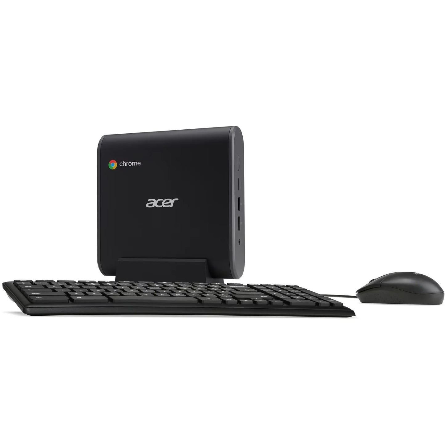 Acer Chromebox CXI3 with Keyboard and Mouse Celeron 3865u 4GB 32GB SSD Black