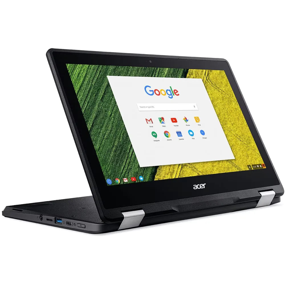 Acer R751TN 11.6" Touchscreen 2 in 1 Chromebook Celeron N3350 4GB 32GB Black