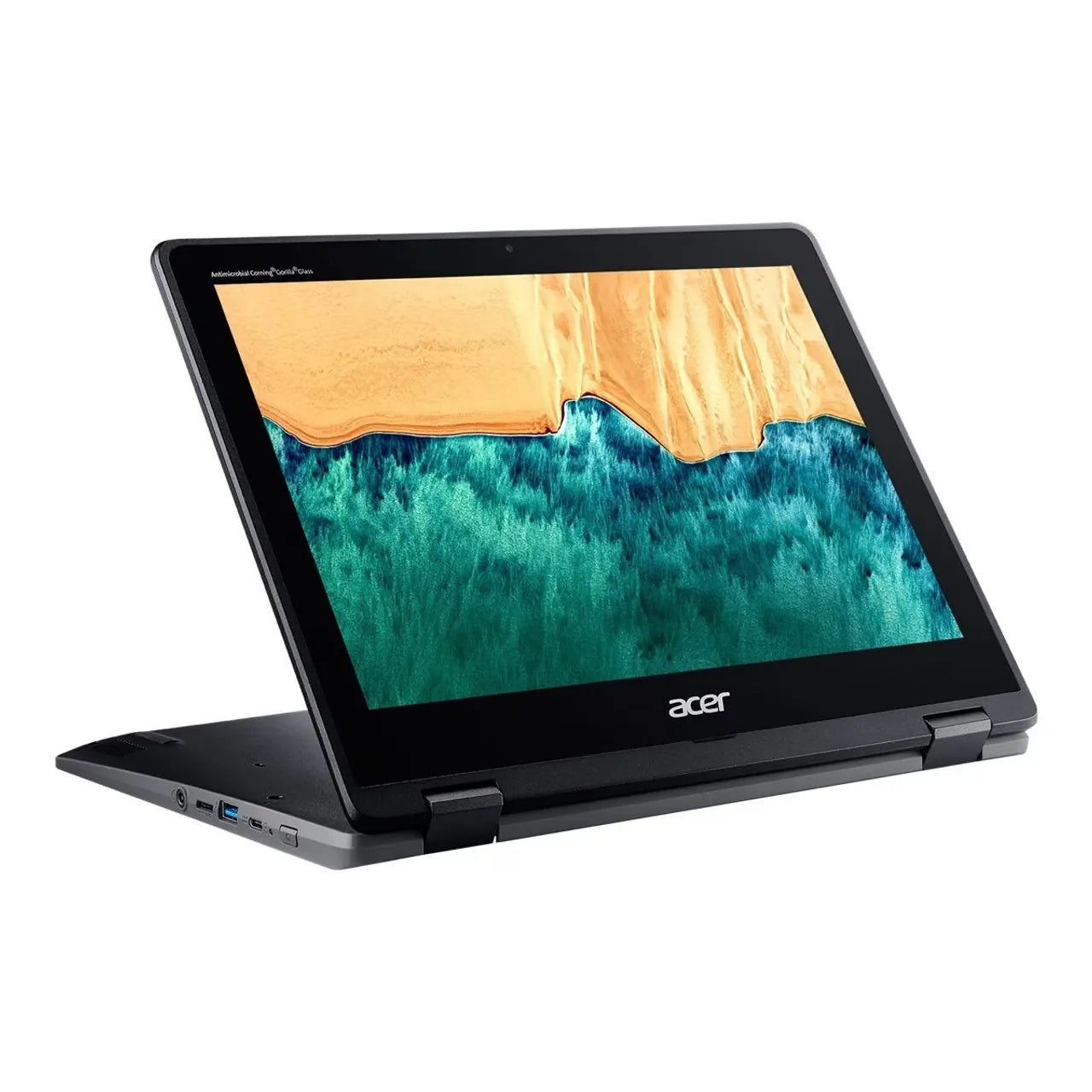 Acer R851TN 12" Touchscreen 2 in 1 Chromebook N4100 4GB 32GB Black