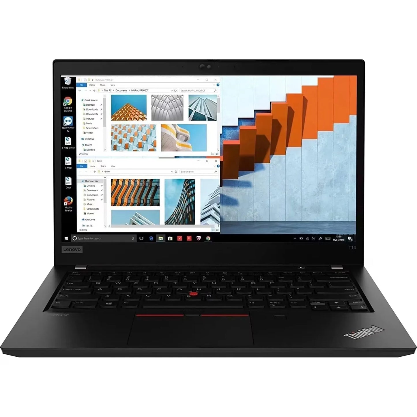 Lenovo ThinkPad T14s 20UJ 14" Laptop Ryzen 5 Pro 4650u 16GB 512GB Windows 11 Pro