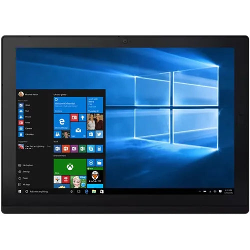 Lenovo X1 Tablet Gen 2 12" Touchscreen 2 in 1 Core i7-7Y75 16GB 512GB Windows 10 Pro Black