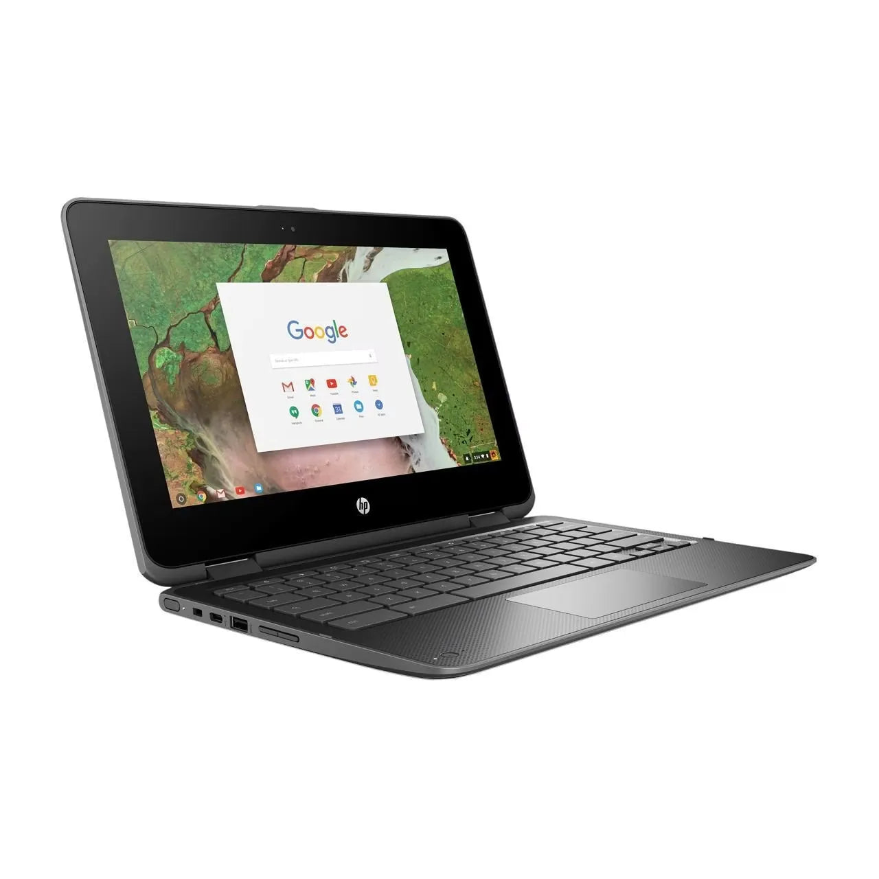 HP x360 G1 EE 11.6" Touchscreen 2 in 1 Chromebook Celeron N3350 4GB 32GB Dark Gray