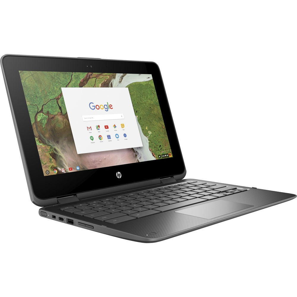 HP x360 EE G1 11.6" HD Multi-Touch 2 in 1 Chromebook, Intel Celeron N3350, 4GB, 32GB, Chrome OS, 2DQ88UT