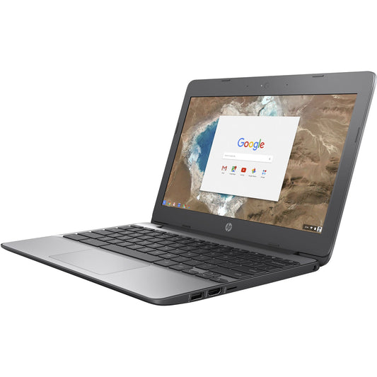 HP 11-v010nr 11.6" HD Chromebook, Intel Celeron N3060, 4GB, 16GB, Chrome OS, X7T64UA