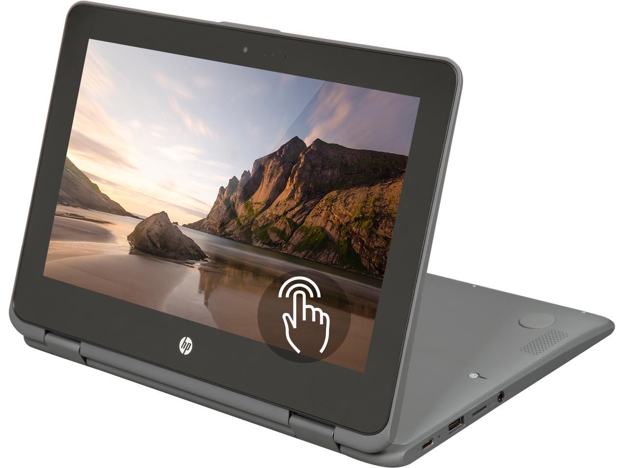 HP x360 11-ae027nr 11.6" 2 in 1 Chromebook, N3350, 4GB, 16GB, Chrome OS, 2MW51UAT