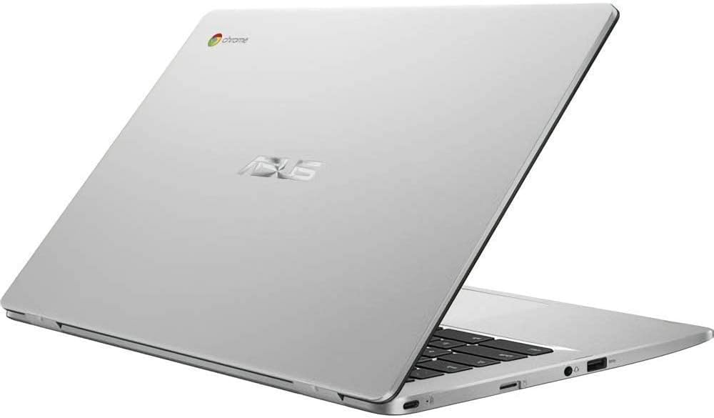 ASUS C432 14" HD Nano-Edge Chromebook, Intel Celeron N3350, 4GB, 32GB, Chrome OS, C423NA-WB04
