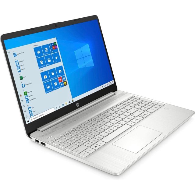 HP 15-dy0025ds 15.6" HD Laptop, Intel Celeron N4020, 4GB, 128GB SSD, Windows, 43N39UA