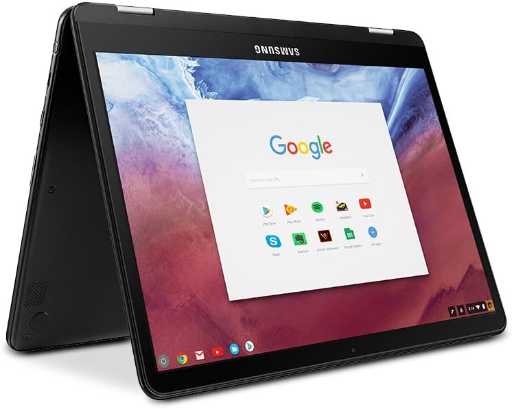 Samsung Chromebook Pro 12.3" 2400x1600 LED Touchscreen 2 in 1 Chromebook, Intel Core m3-6Y30, 4GB, 64GB, Chrome OS, XE510C24-K04US