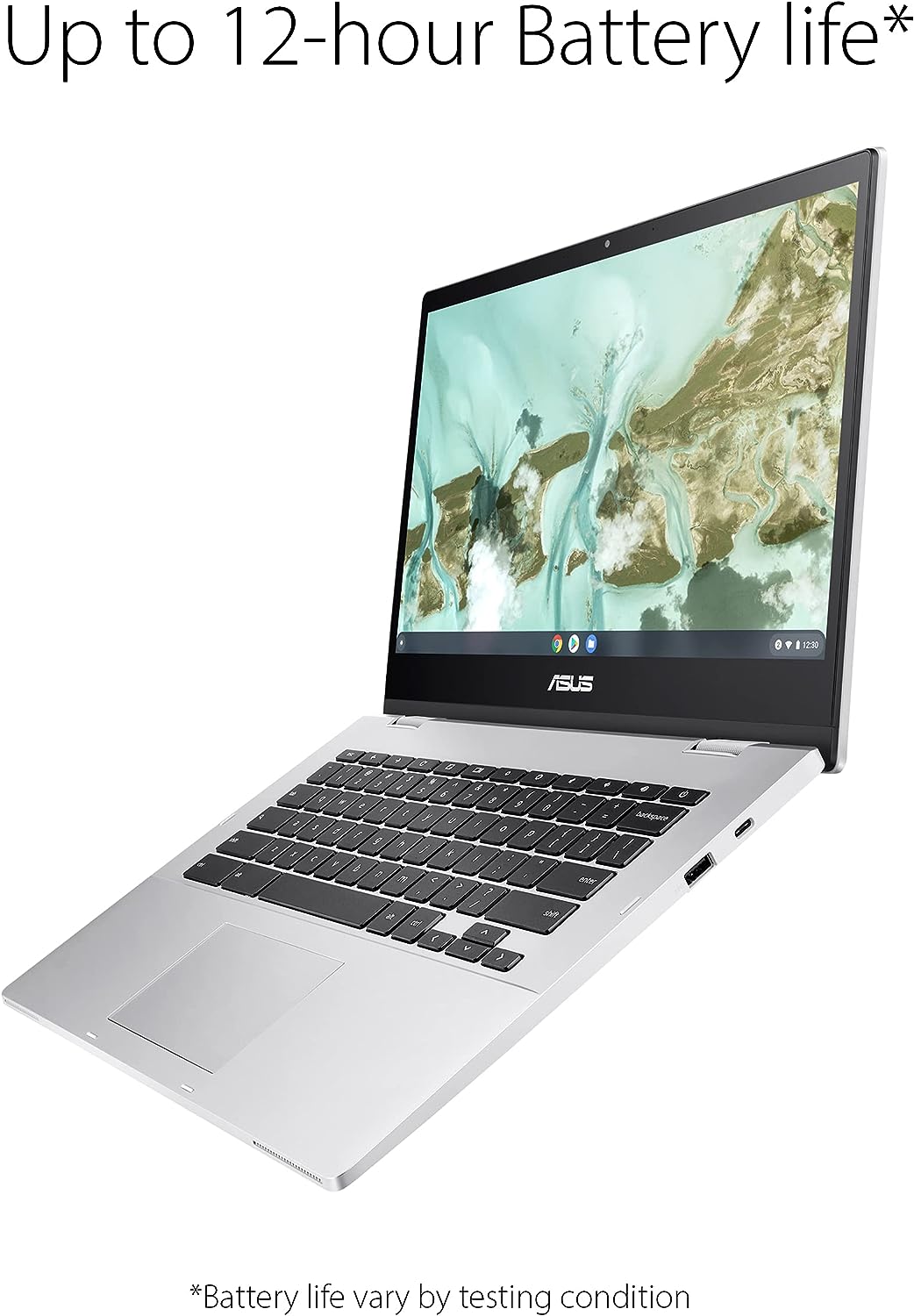 ASUS CX1 14" FHD Chromebook, Intel Celeron N3350, 4GB, 32GB eMMC, Chrome OS, CX1400CNA-DS42