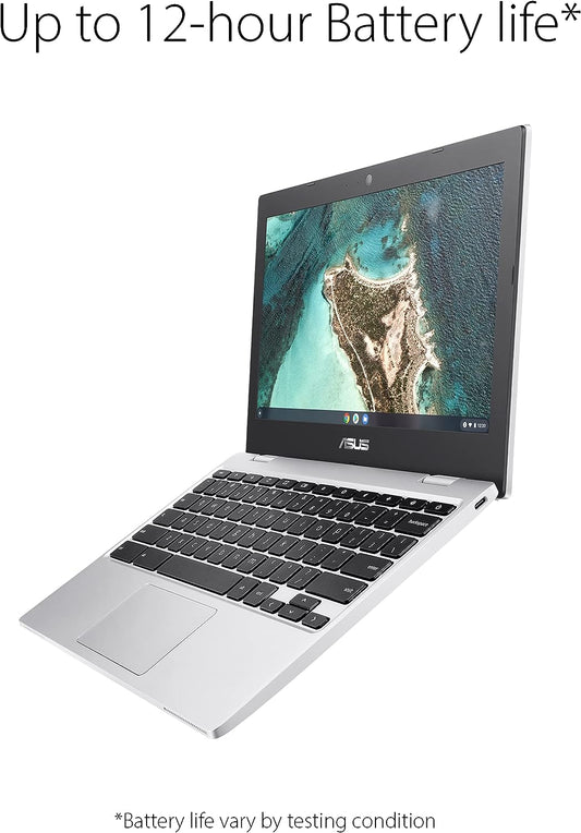 Asus CX1 11.6" Chromebook, Intel Celeron N3350 2.4GHz, 4GB, 32GB eMMC, Chrome OS, CX1100CNA-AS42