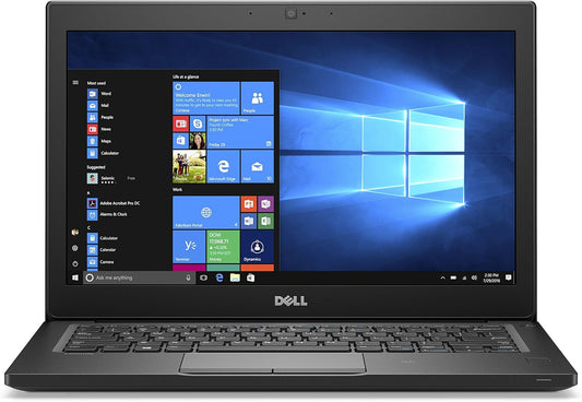 Dell 7280 12.5" HD Laptop, Intel Core i7-7600u, 16GB, 512GB SSD, Windows 10 Pro, Lat7280-i716G512G