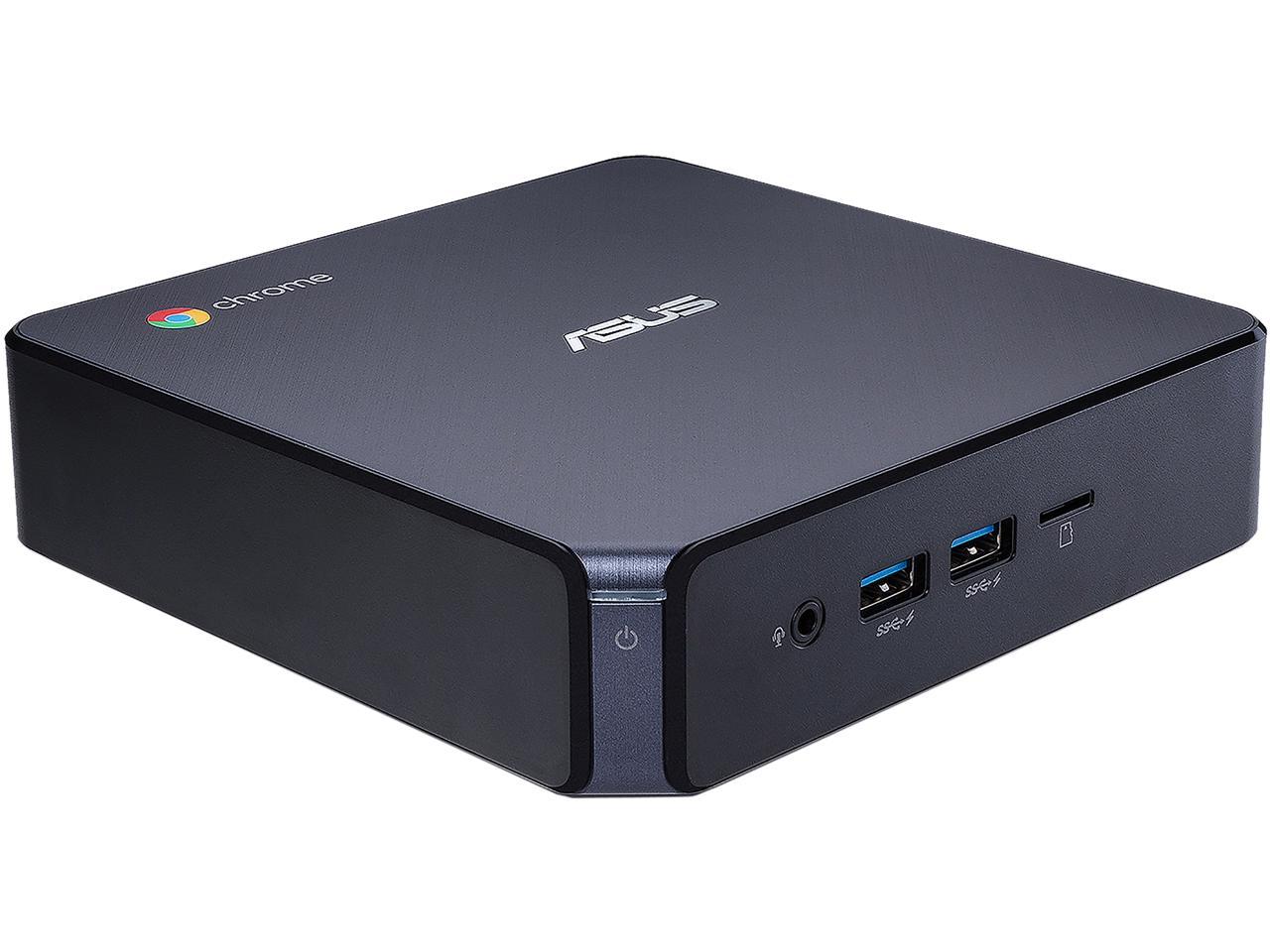 Asus CN65 Chromebox, 3865U, 4GB, 32GB SSD, Chrome OS, CHROMEBOX3-N017U